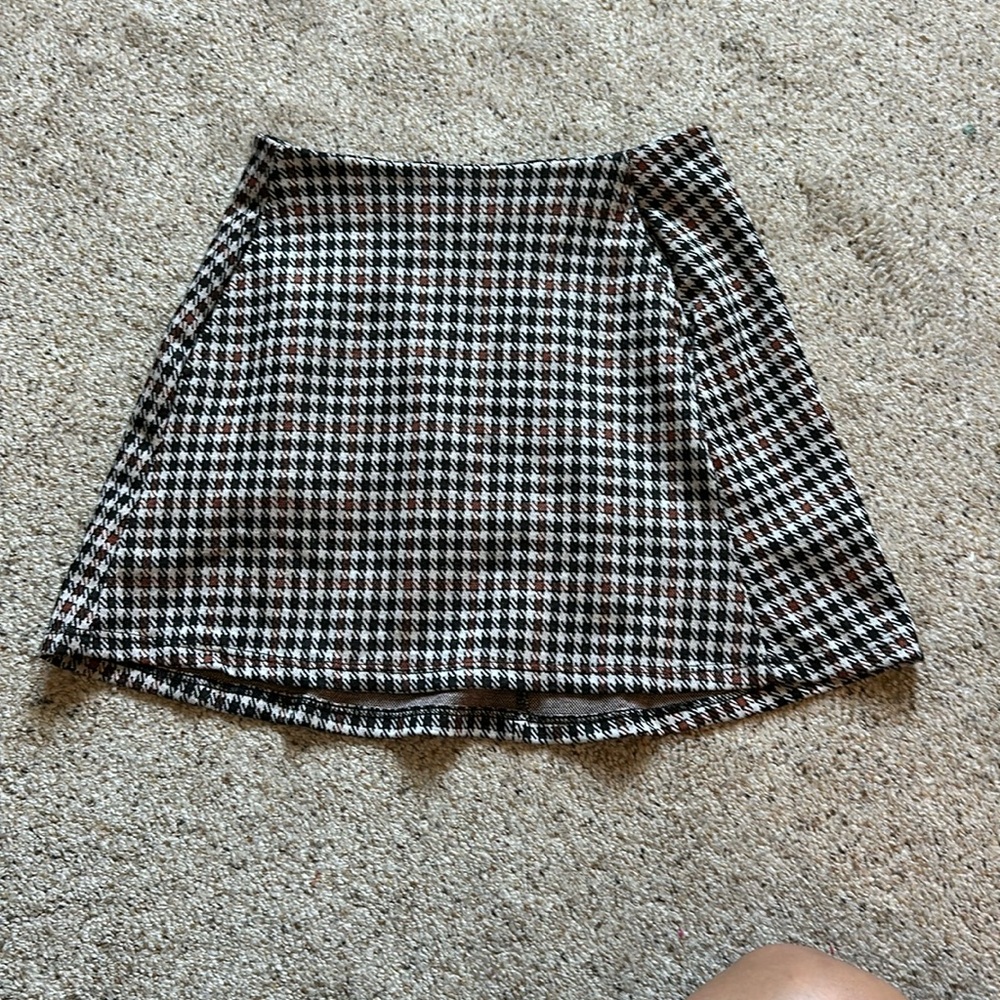 altered state plaid skirt xs